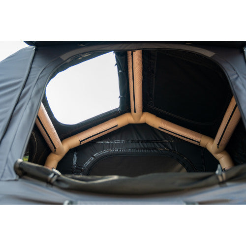 Foldable Inflatable Roof Top Tent for SUV & Car – 2–3 Person Amphibious Camping Tent for Glamping & Self-Driving Adventures