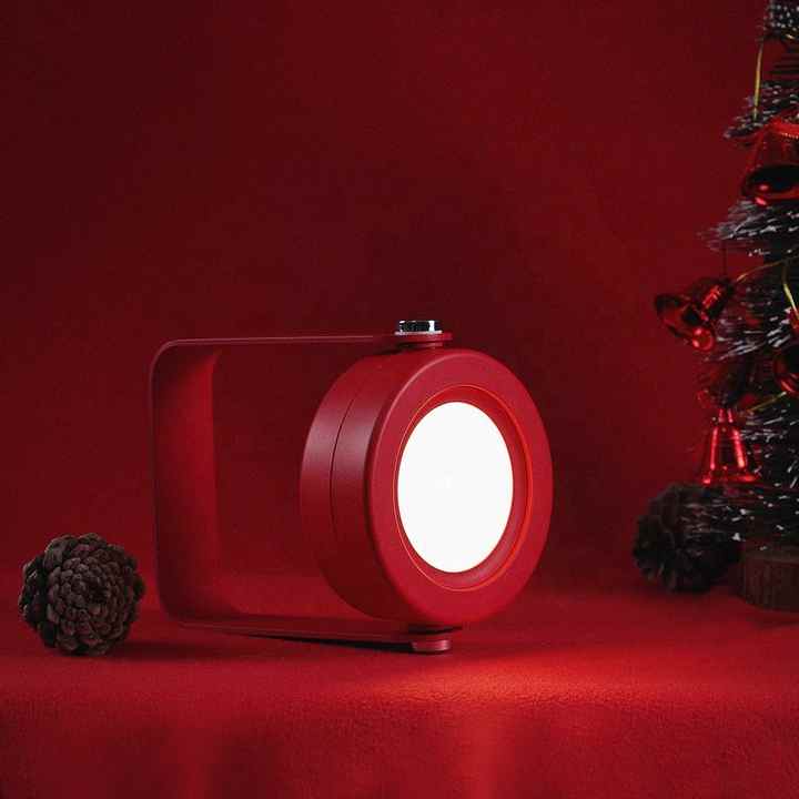 Foldable Touch LED Camping Lamp – USB Rechargeable 3-Level Dimmable Night Light with 1200mAh Battery