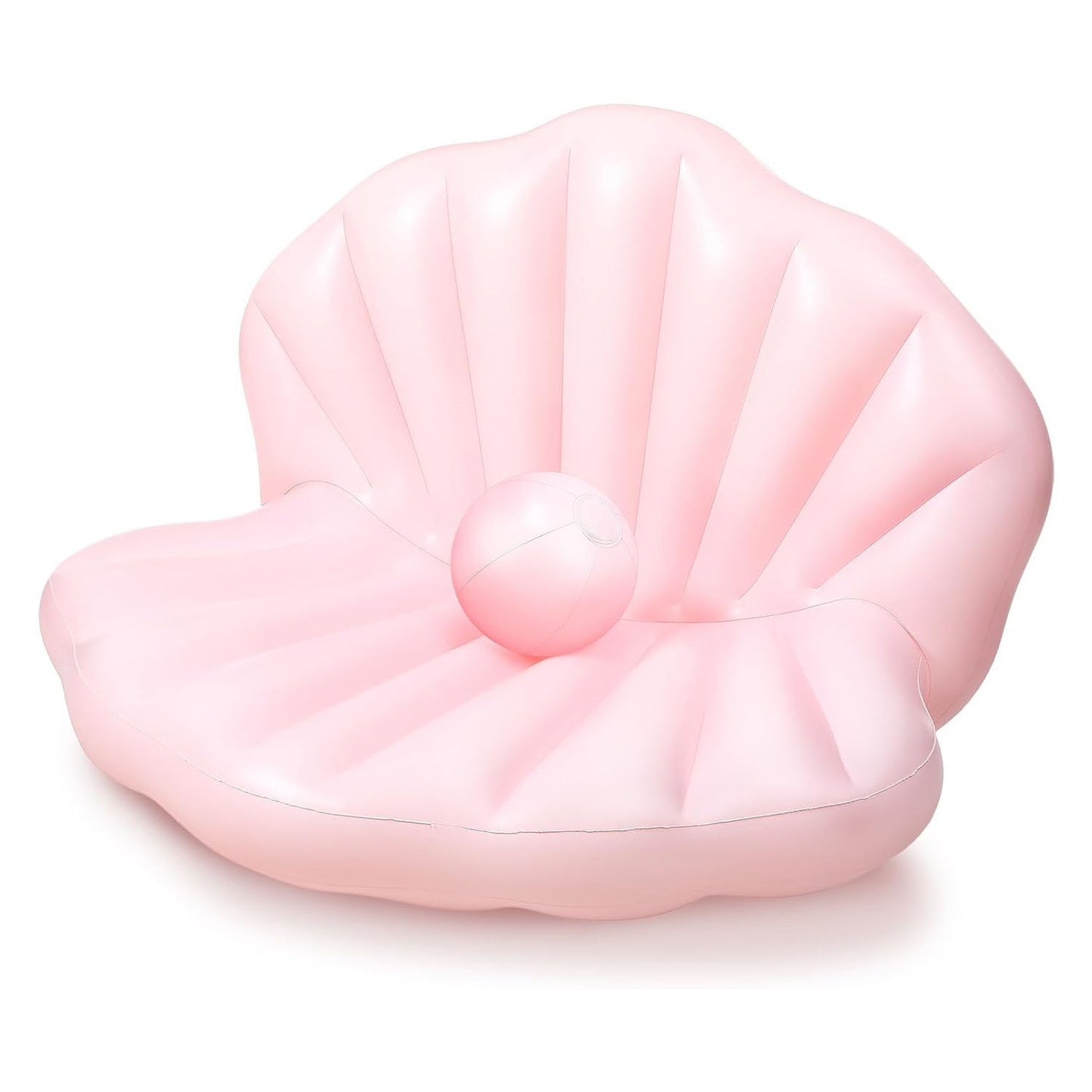 Giant Inflatable Shell Pool Float – PVC Outdoor Lounger for Resort & Pool Fun